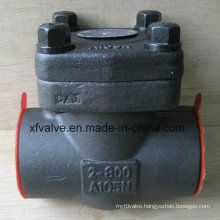 800lb Forged Steel A105 Thread NPT End Swing Check Valve